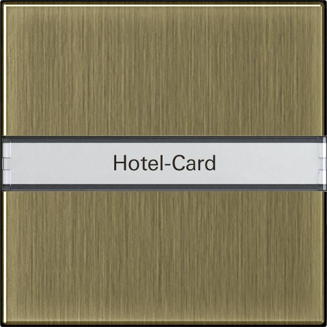  артикул 140603 название Выключатель карточный для гостиниц, Бронза, Gira