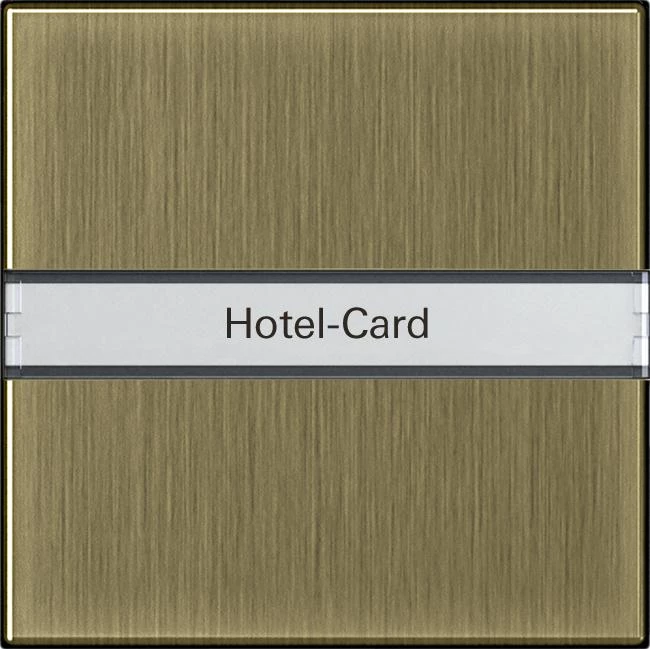  артикул 140603 название Выключатель карточный для гостиниц, Бронза, Gira