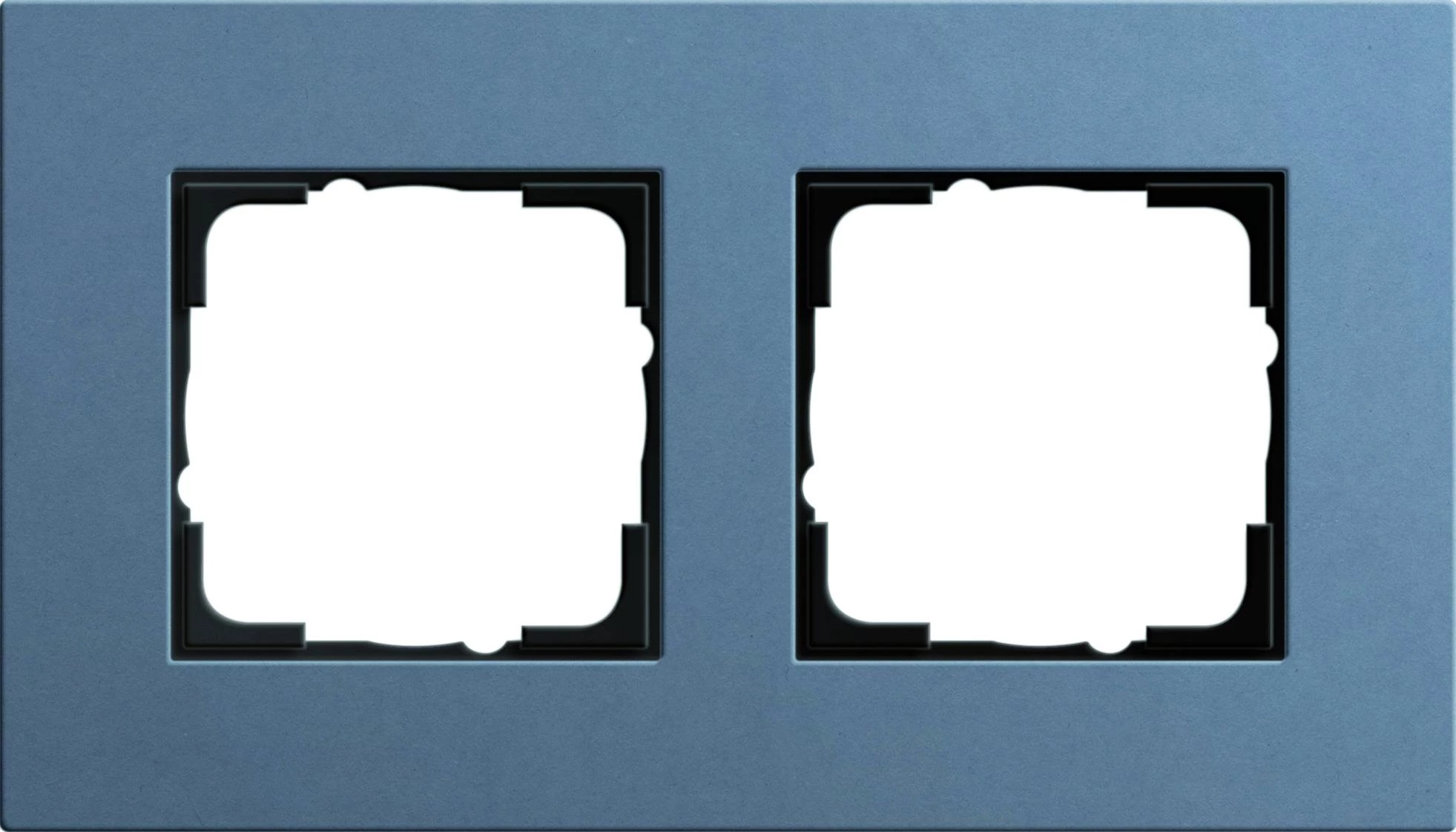  артикул 0212227 название Рамка 2-ая (двойная), Синий, серия Esprit
